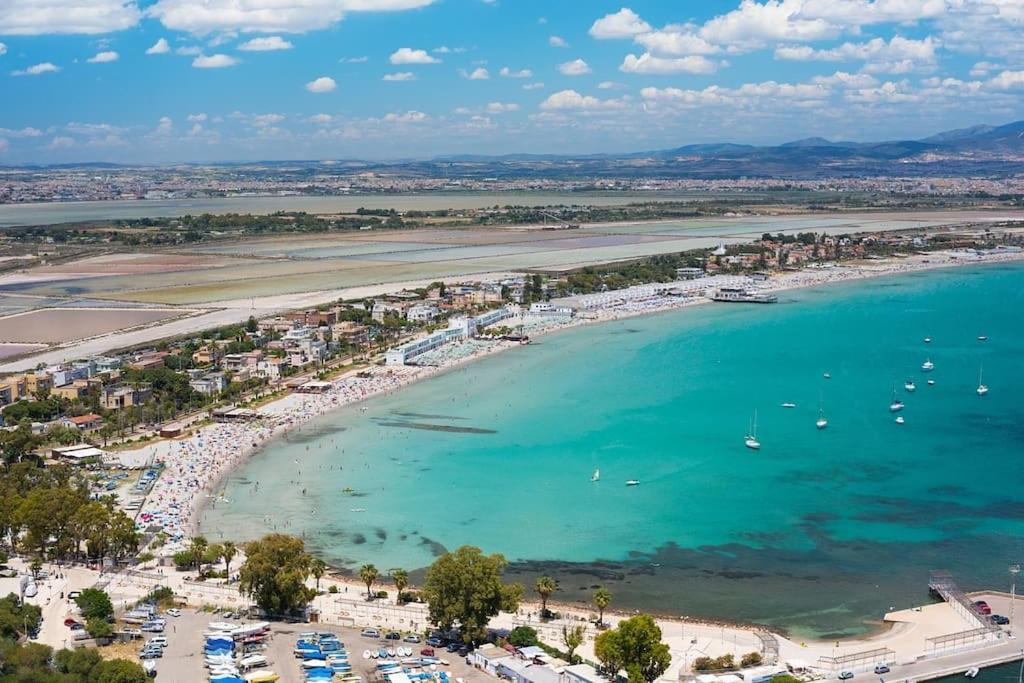 Ferienwohnung Casa Andrea A 1,5 Km Dal Mare! Quartu SantʼElena Exterior foto